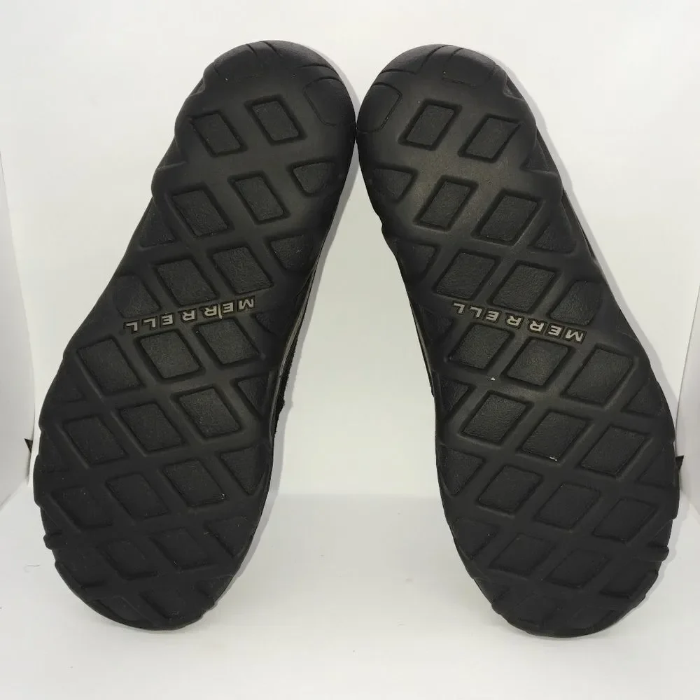 Merrell Black Jungle Moccasins Youth Juniors Size 6‎